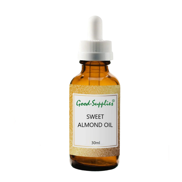 Good Supplies Organic Sweet Almond Oil | 100% Pure, Cold-Pressed, Unrefined
