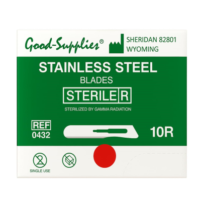 10R Dermaplane Sterile Surgical Blades